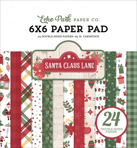 Santa Claus Lane 6x6 Paper Pad