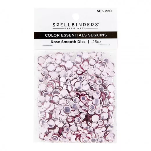 Spellbinders - Rose Smooth Discs Sequins