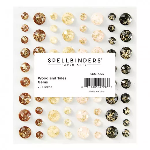 Spellbinders - Gold-Flecked Gems - Woodland Tales