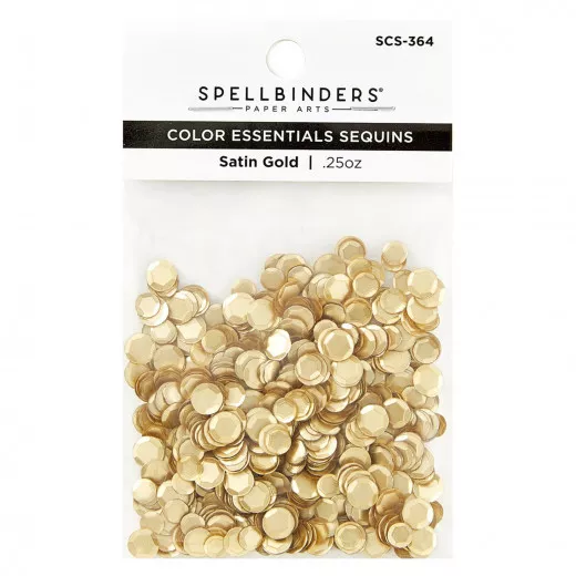 Spellbinders - Satin Gold Sequins