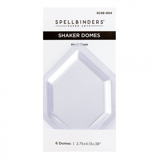 Spellbinders - Hexi-Gem Shaker Domes
