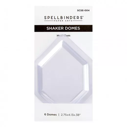 Spellbinders - Hexi-Gem Shaker Domes