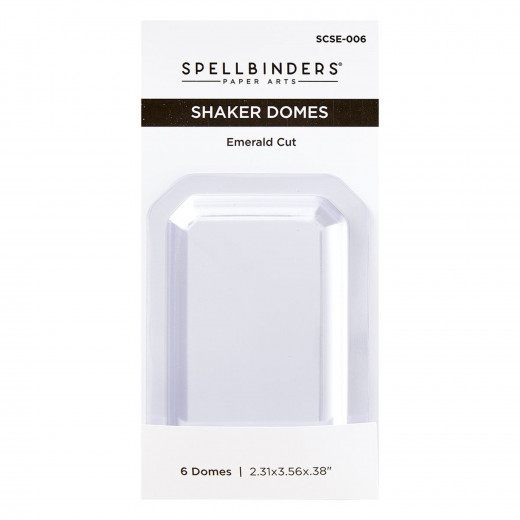 Spellbinders - Emerald Cut Shaker Domes