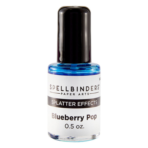 Spellbinders - Splatter Effects - Blueberry Pop