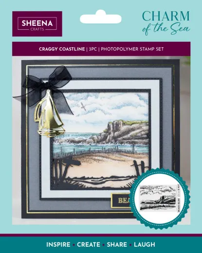 Clear Stamps - Charm of the Sea - Craggy Coastline