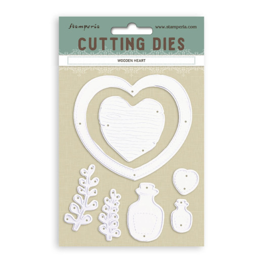 Stamperia - Cutting Dies - Wooden Heart