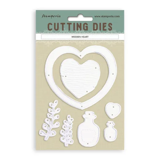 Stamperia - Cutting Dies - Wooden Heart