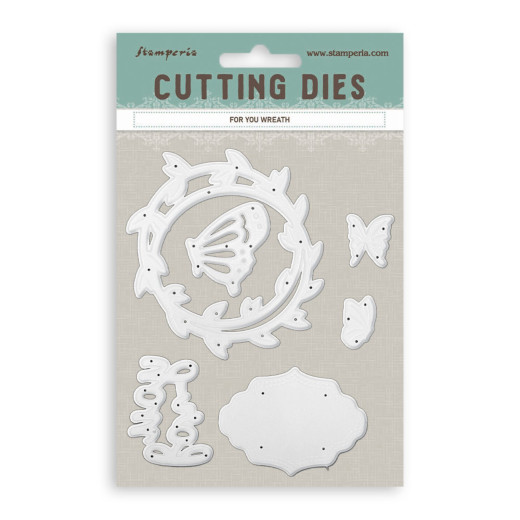 Stamperia - Cutting Dies - All Around - For you Wreath