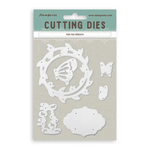 Stamperia - Cutting Dies - All Around - For you Wreath