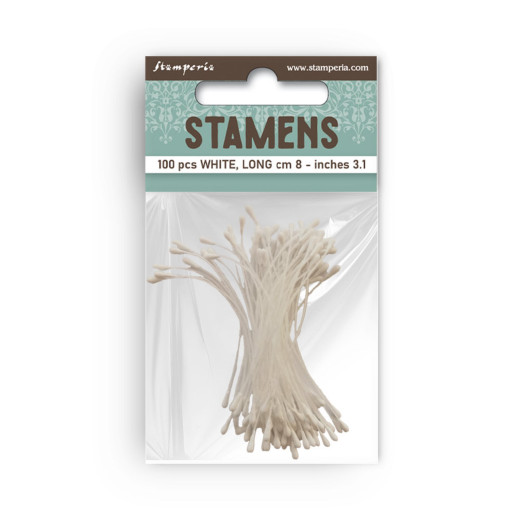 Stamperia - Stamens 8cm White