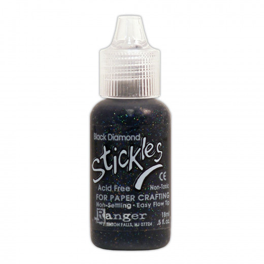 Stickles Glitterglue - Black Diamond