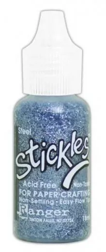 Stickles Glitterglue - Steel