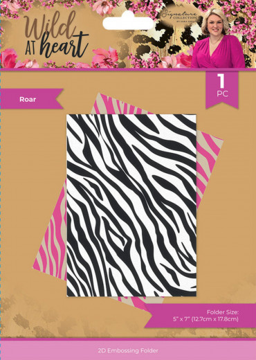 Embossing Folder - Wild at Heart - Roar