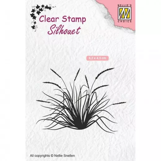 Clear Stamps - Silhouette blühendes Gras-2