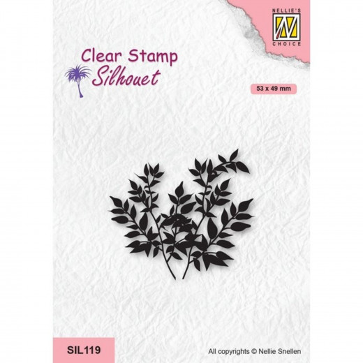 Clear Stamps - Silhouette Baumkronen 3
