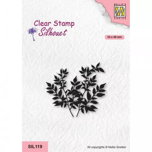 Clear Stamps - Silhouette Baumkronen 3