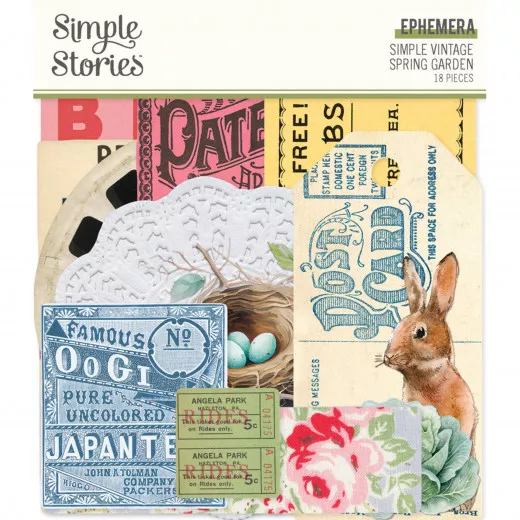 Ephemera - Simple Vintage - Spring Garden