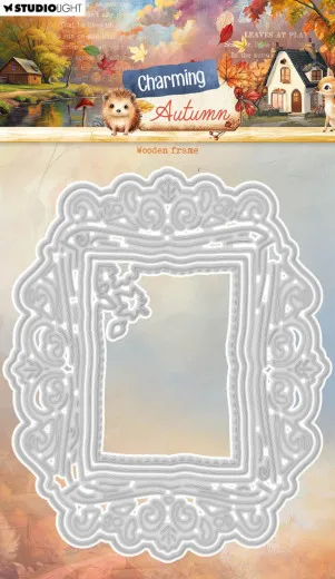Studio Light - Cutting Dies - Charming Autumn - Wooden Frame