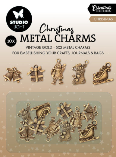 Studio Light - Metal Charms - Christmas