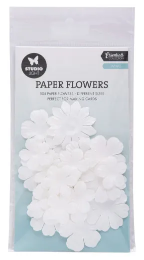 Studio Light - Essentials Nr. 13 - White Paper Flowers