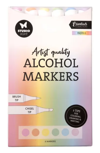 Studio Light - Alcohol Markers - Pastels