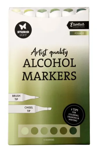 Studio Light - Alcohol Markers - Foliage