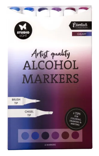 Studio Light - Alcohol Markers - Galaxy