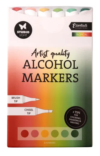 Studio Light - Alcohol Markers - Tropical