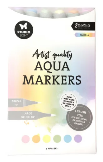 Studio Light - Aqua Markers - Pastels