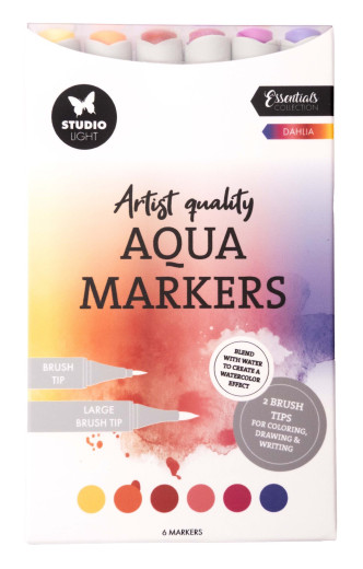 Studio Light - Aqua Markers - Dahlia