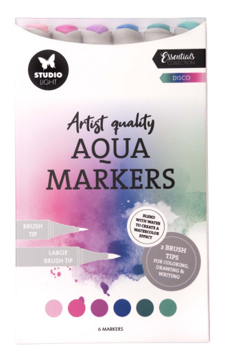 Studio Light - Aqua Markers - Disco