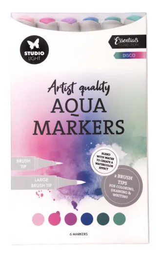 Studio Light - Aqua Markers - Disco