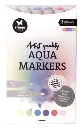 Studio Light - Aqua Markers - Blossom