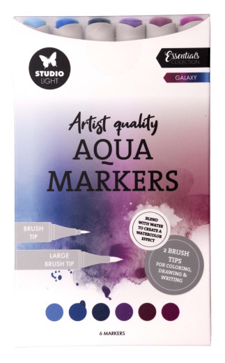 Studio Light - Aqua Markers - Galaxy