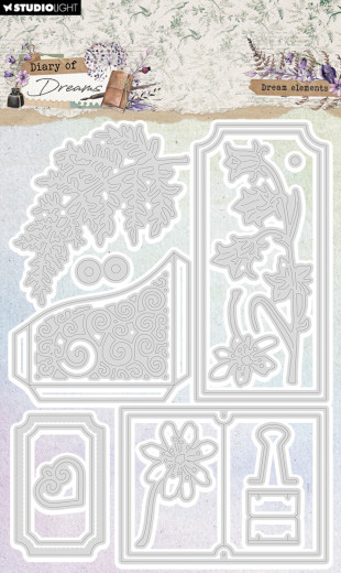 Studio Light - Cutting Dies - Diary of Dreams - Dream Elements