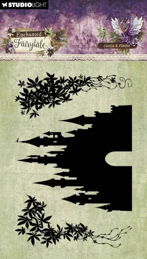 Studio Light - Clear Stamps - Enchanted Fairytale - Castle & Plants
