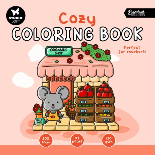 Studio Light - Coloring Book - Cozy- Essentials Nr. 2