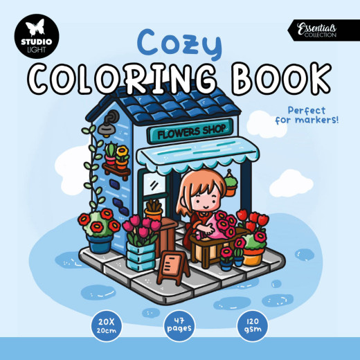 Studio Light - Coloring Book - Cozy- Essentials Nr. 3