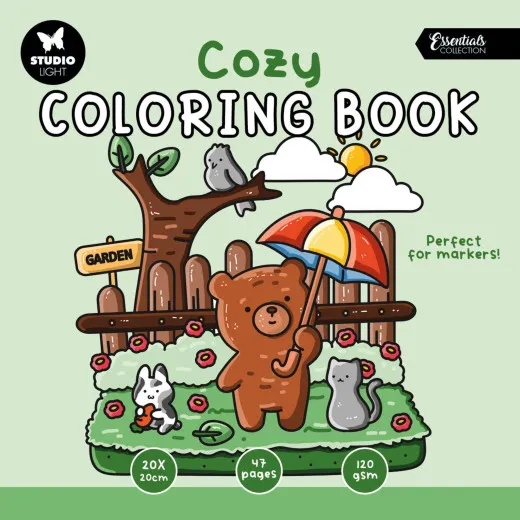 Studio Light - Coloring Book - Cozy- Essentials Nr. 4