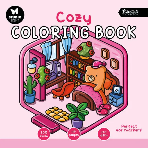 Studio Light - Coloring Book - Cozy - Essentials Nr. 5