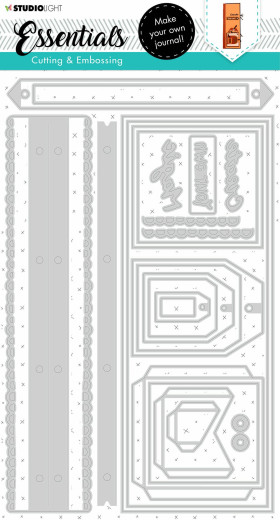 Studio Light Cutting Die - Slimline Journal Essentials Nr. 101