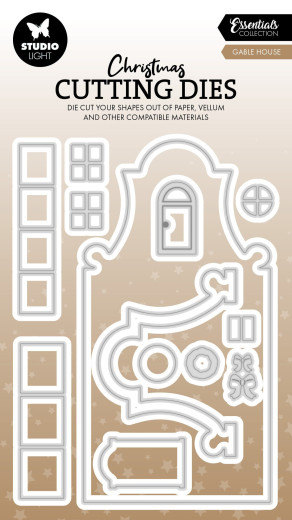 Studio Light - Christmas Cutting Dies - Gable House
