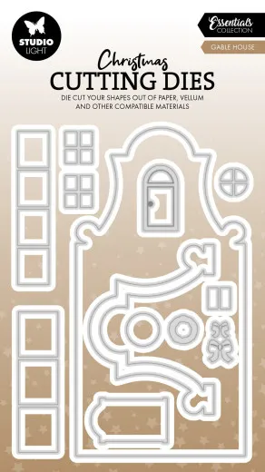 Studio Light - Christmas Cutting Dies - Gable House