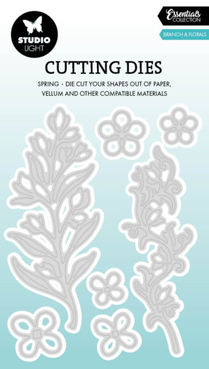 Studio Light - Essentials Cutting Dies - Branch & Florals
