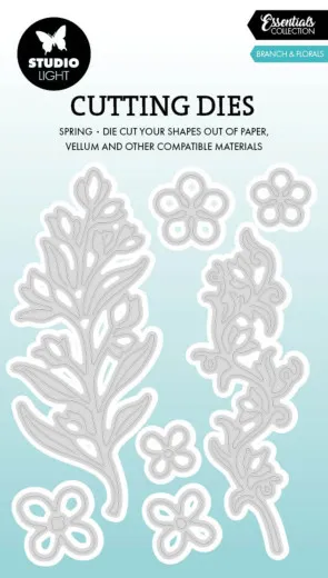 Studio Light - Essentials Cutting Dies - Branch & Florals