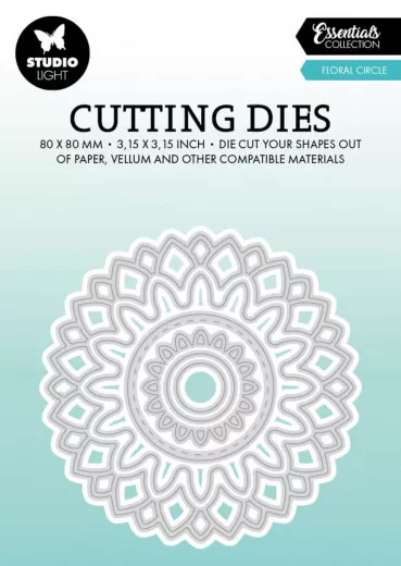 Studio Light Cutting Dies - Essentials Nr. 717 - Floral Circle