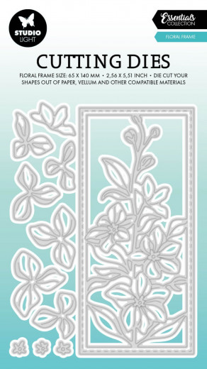 Studio Light Cutting Dies - Essentials Nr. 738 - Floral Frame