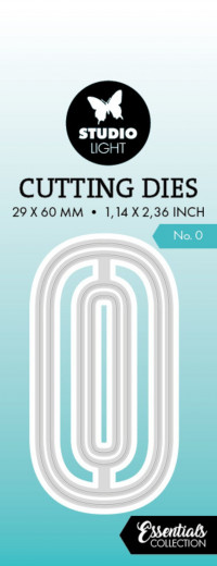 Studio Light - Cutting Dies - Essentials Nr. 917 - Number 0