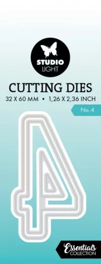 Studio Light - Cutting Dies - Essentials Nr. 921 - Number 4