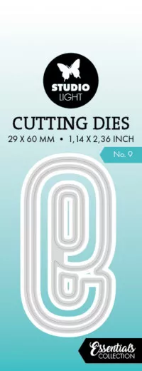 Studio Light - Cutting Dies - Essentials Nr. 926 - Number 9